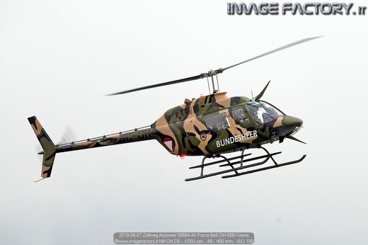 2019-09-07 Zeltweg Airpower 00664 Air Force Bell OH-58B Kiowa
